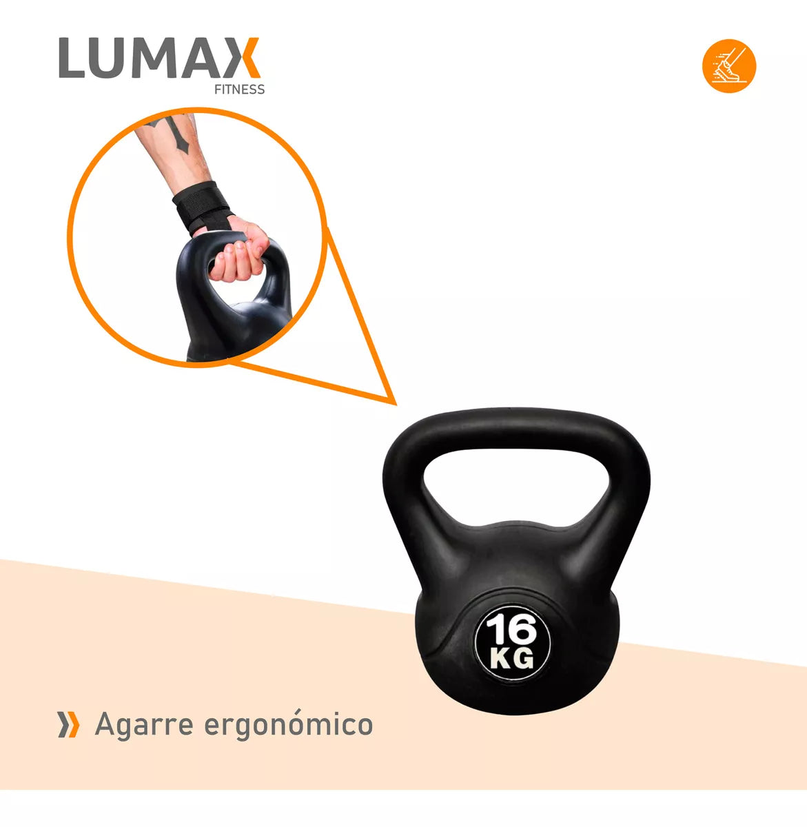 Pesas Rusas - Kettlebell 4 - 6 - 8 - 10 - 12 - 16KG