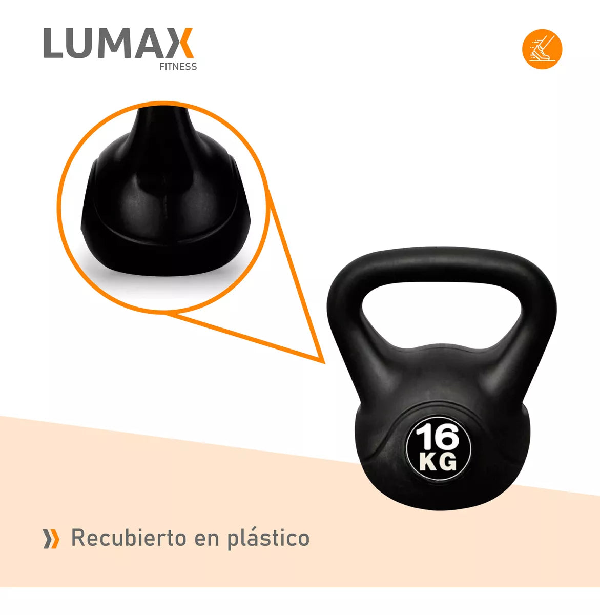 Pesas Rusas - Kettlebell 4 - 6 - 8 - 10 - 12 - 16KG